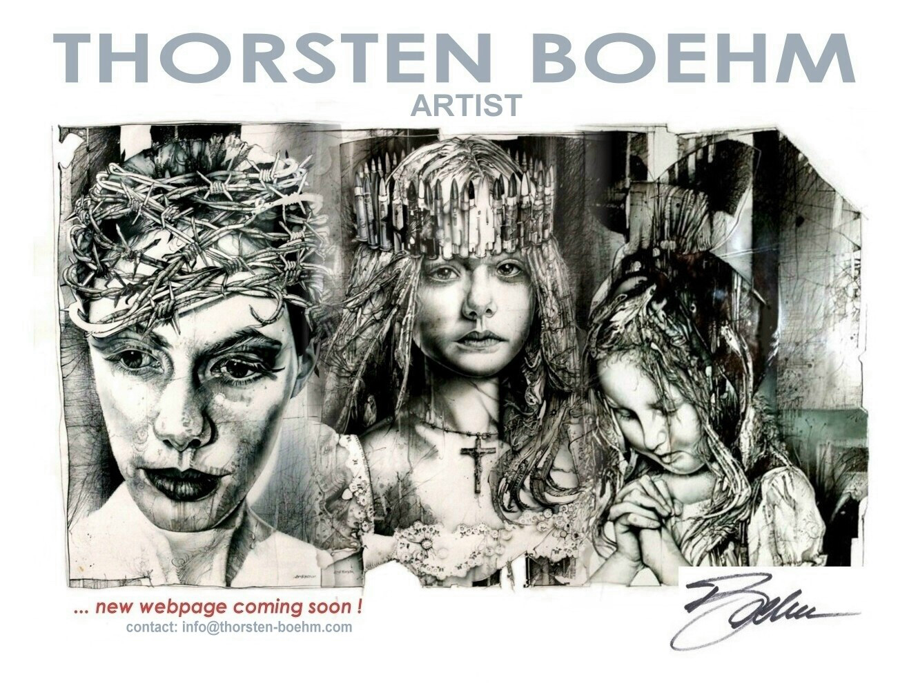 Thorsten Boehm, Artist...new webpage 